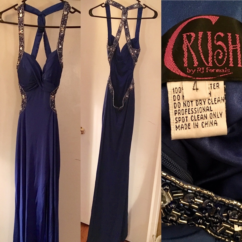 Beautiful Blue Prom Dress